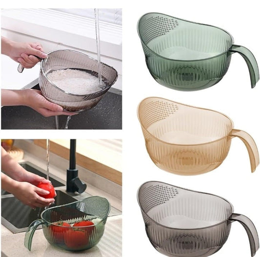 Rice / Fruit Washing Bowl Acrylic