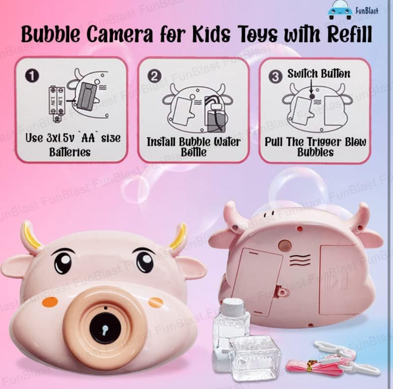 Bubble Camera For Kids