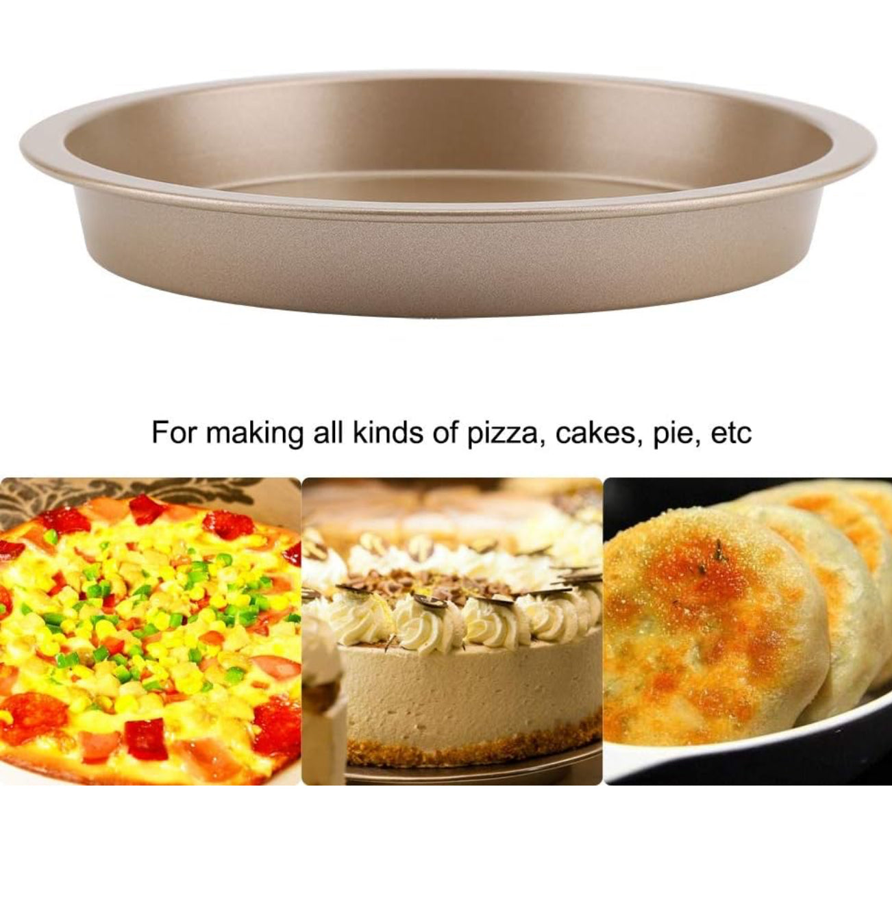 Non-Stick Coating Pan, Pizza Tray,
