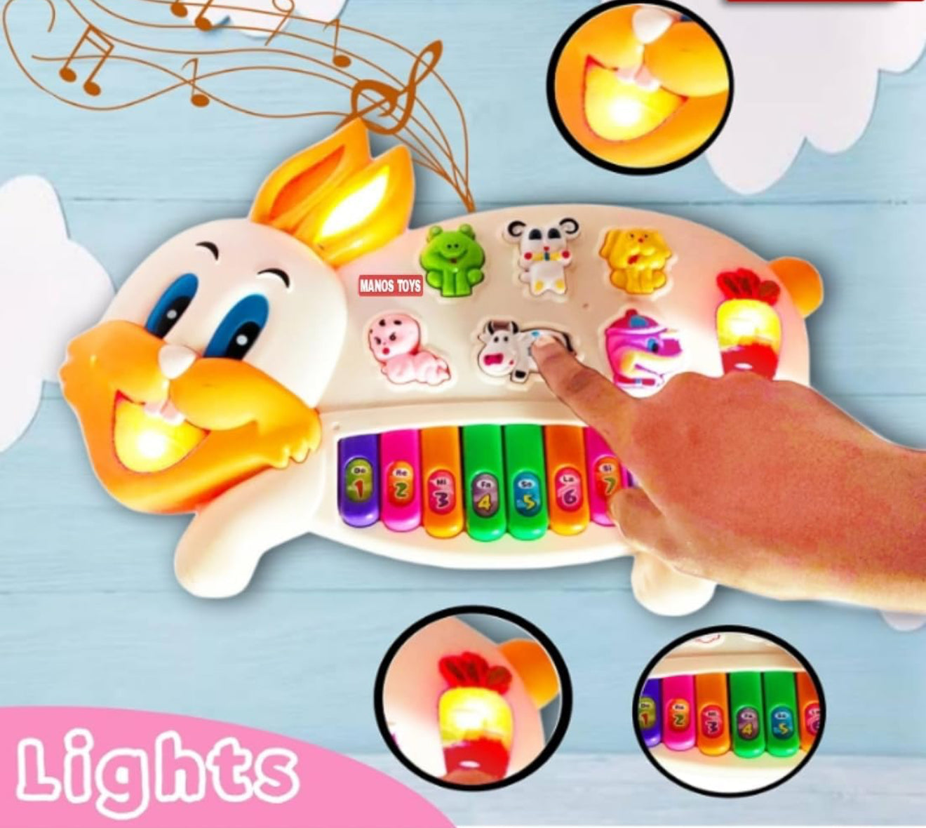 Rabbit Musical Piano