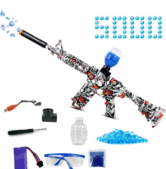 Electric M416 Small Balls Blaster Gun with 5000 Small Balls