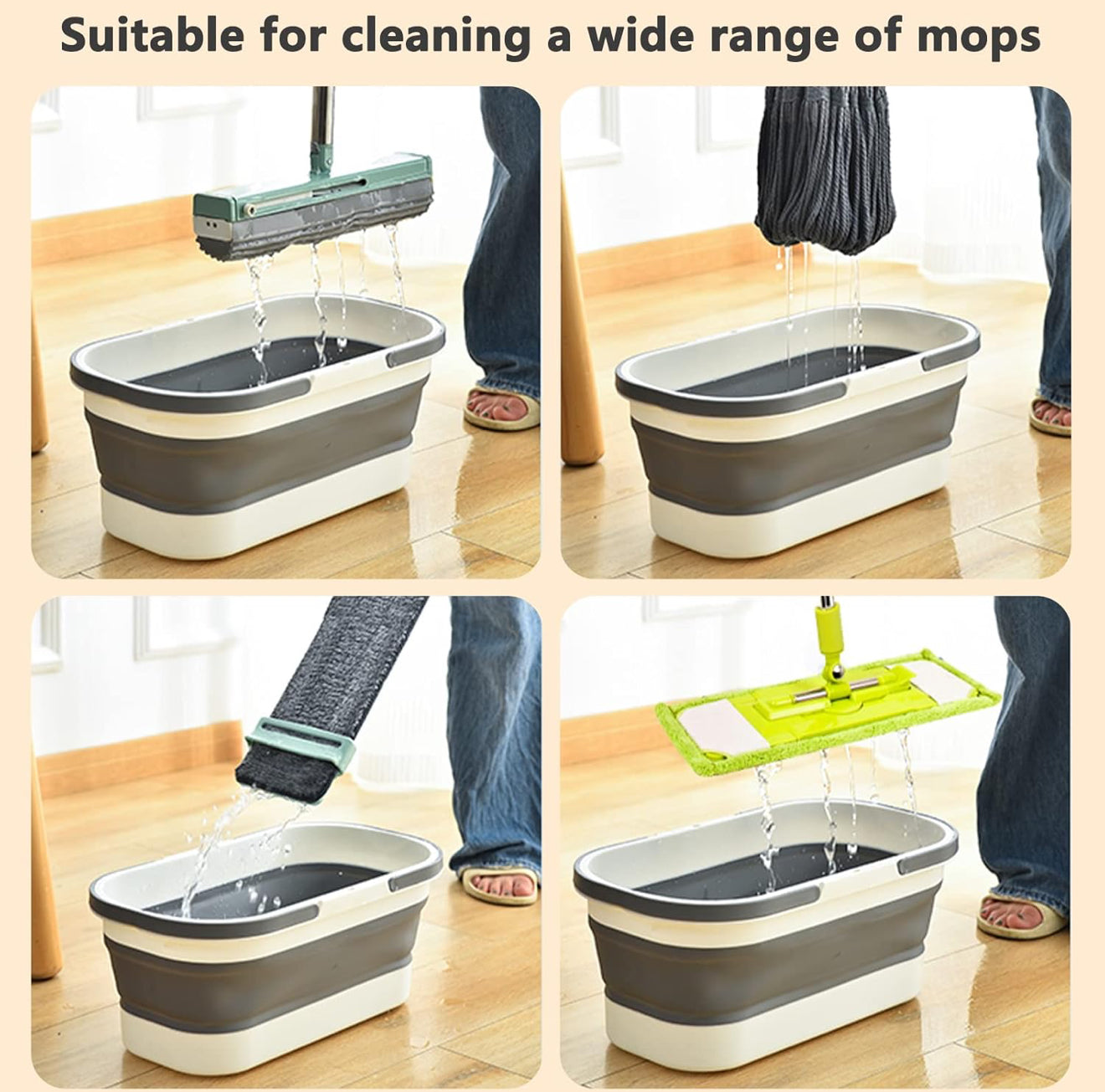 Folding MOP Bucket
