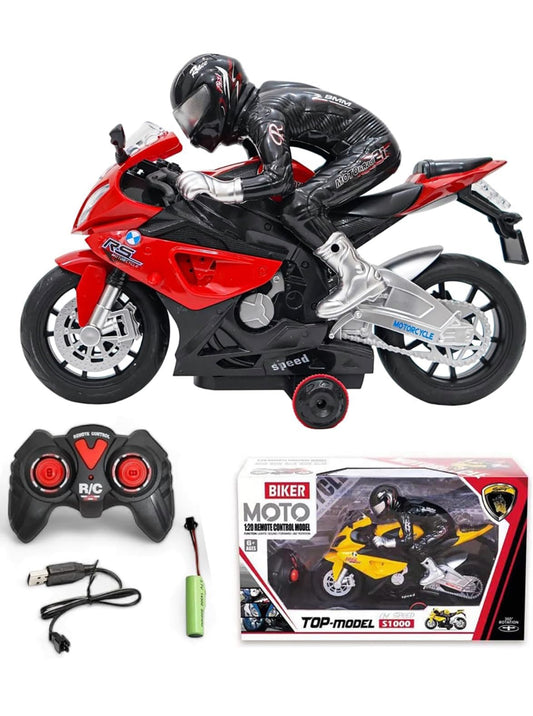 Remote Control Motorcycle Toy, High-Speed Racing