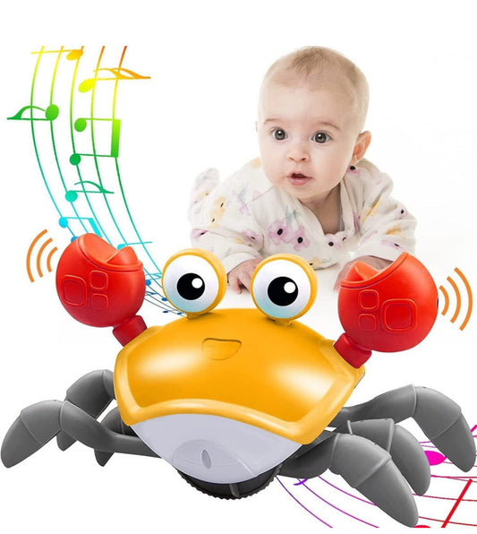 Crawling Crab Baby Toy With Music & LED Lights