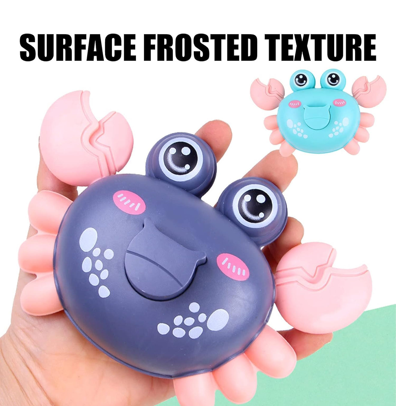 Crab Press & Go Toy