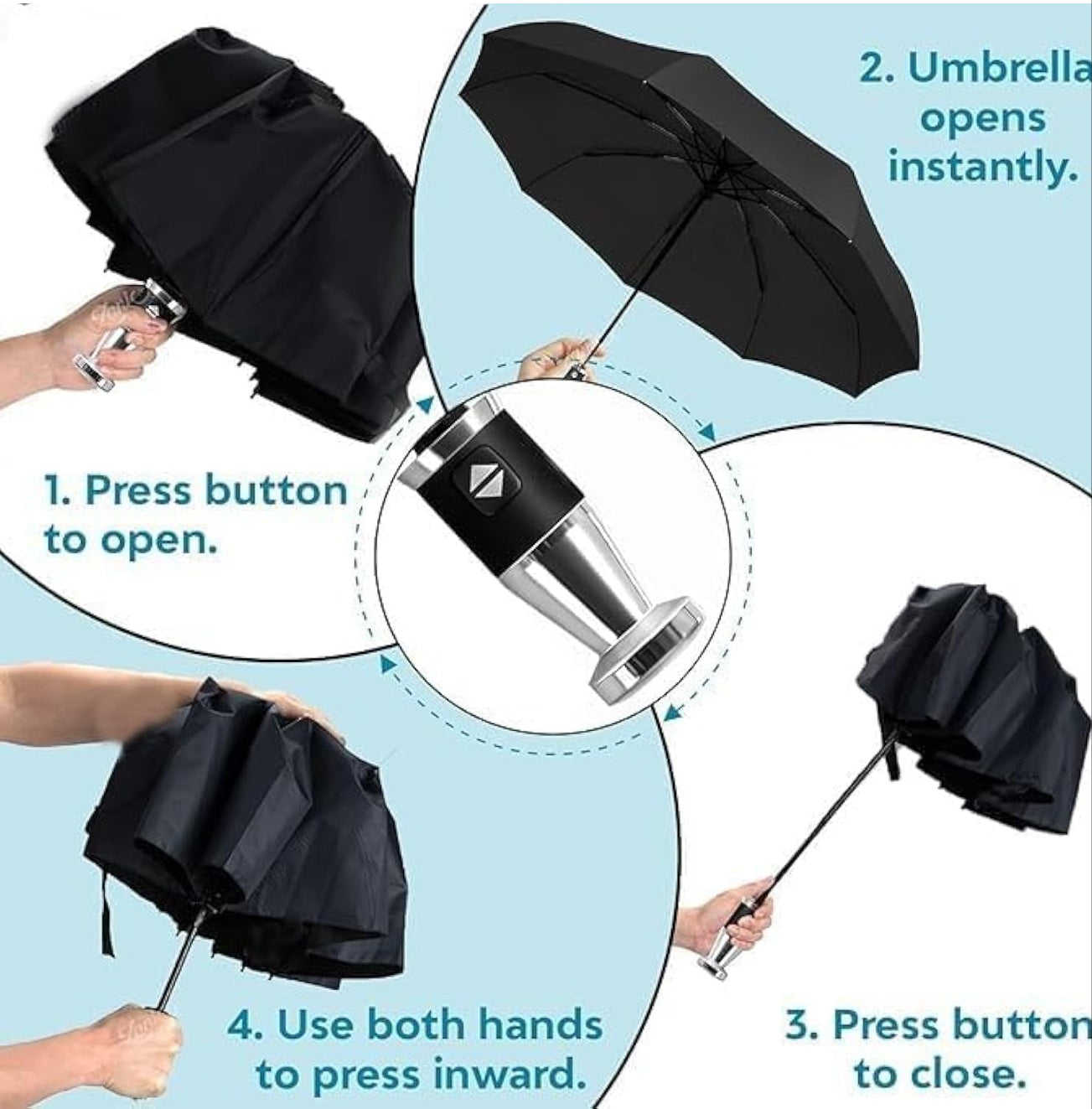 Auto Open And Close Roll Royce Umbrella