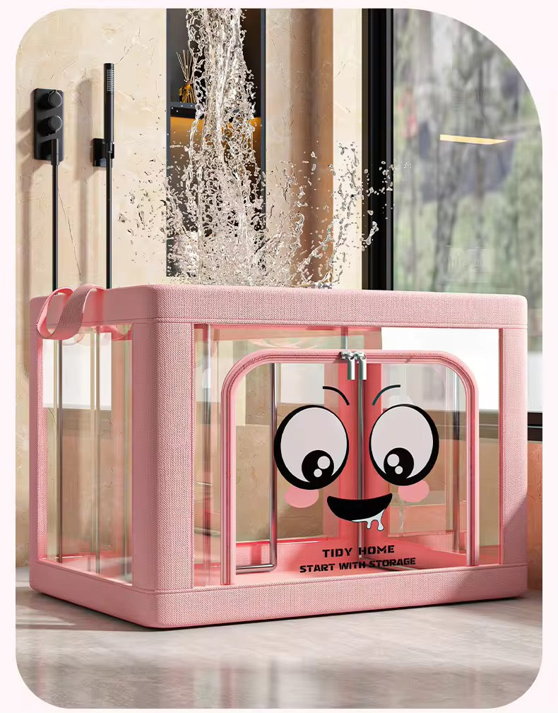 Cartoon Print Saree Organizer 100 Liters
