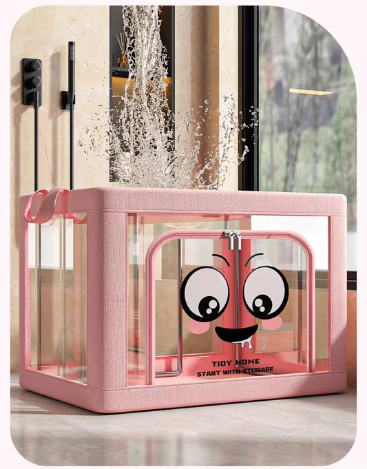 Cartoon Print Saree Organizer 100 Liters