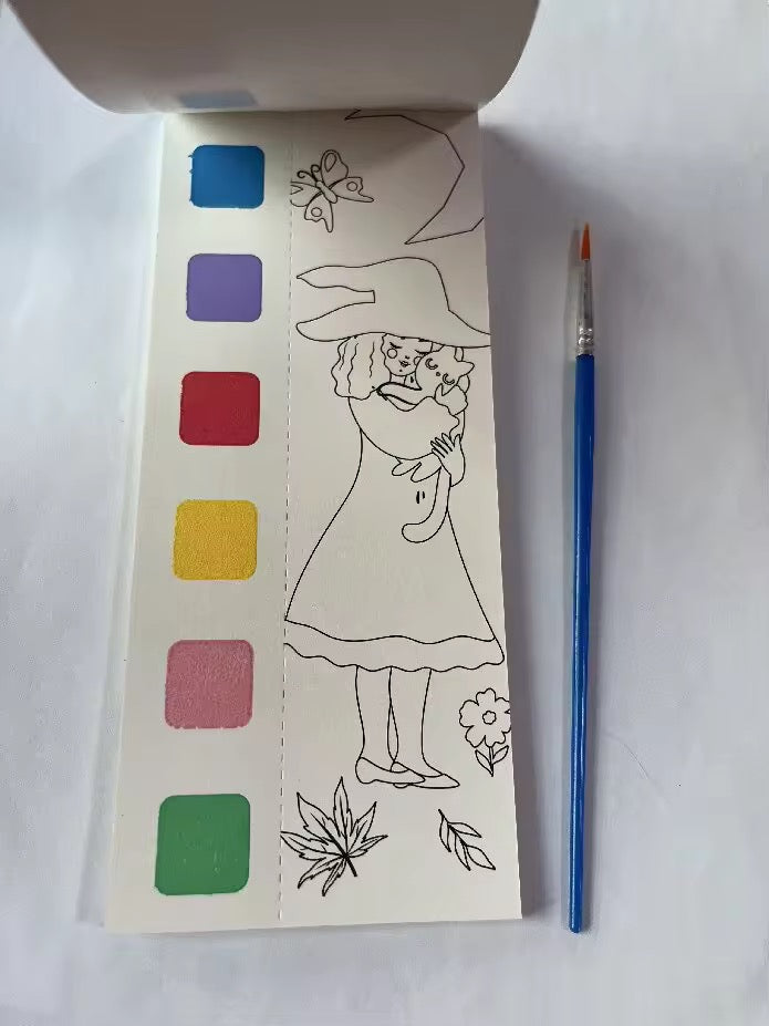 Water Color Painting Book