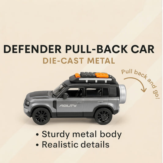 Defender Die cast Pull Back