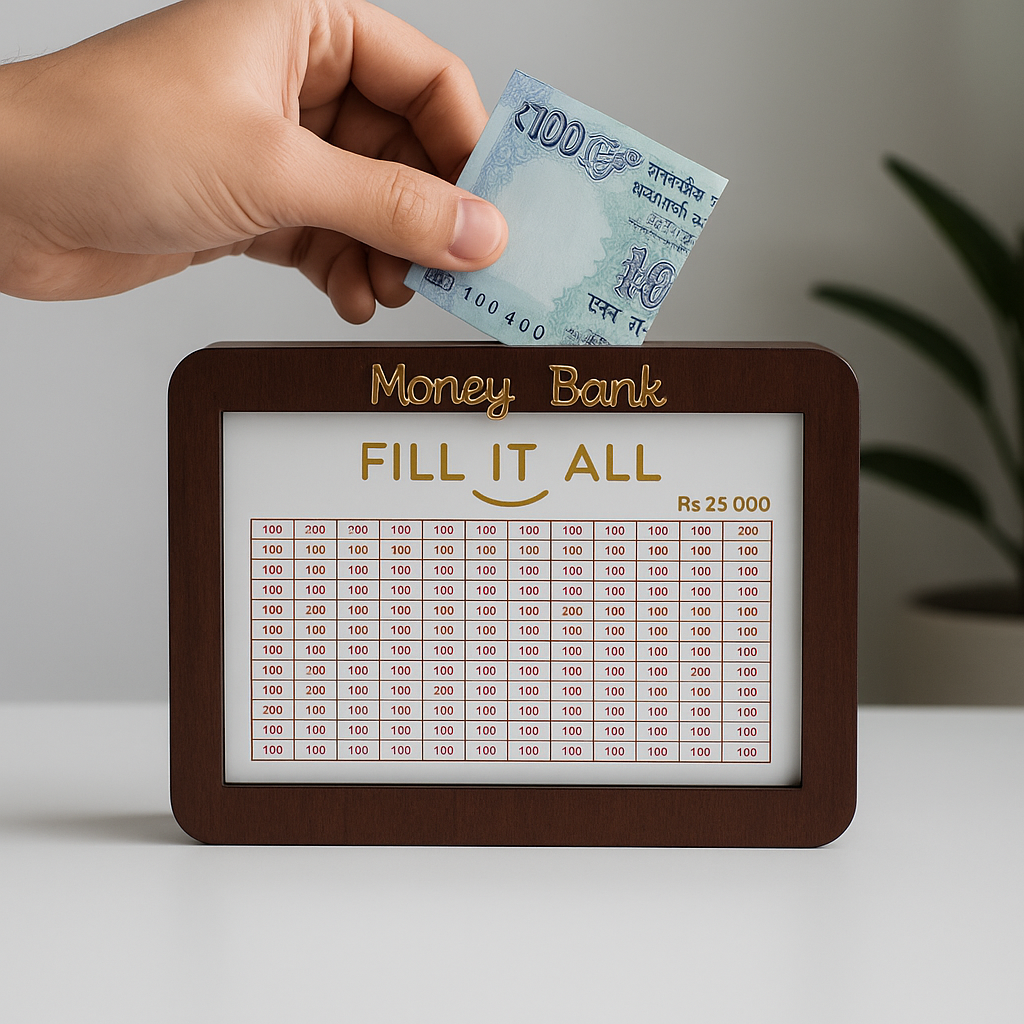 Money Savings Box 25000