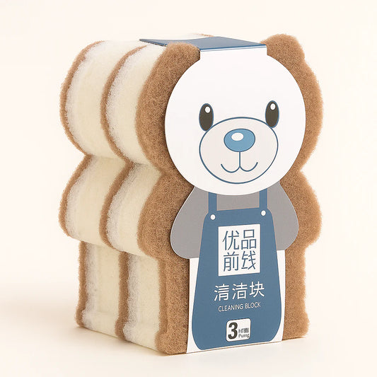 Cleaning Scrubber Pack Of 3