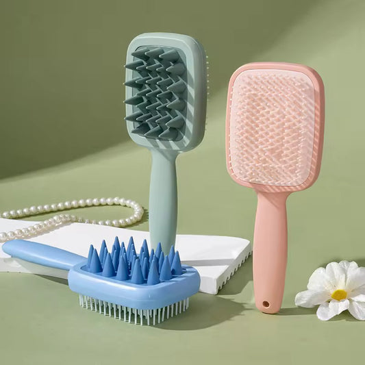 Double Sided Hair Comb With Massager