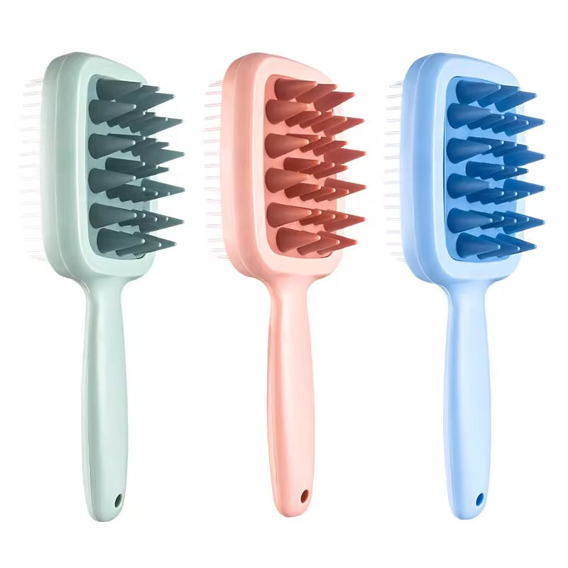 Double Sided Hair Comb With Massager