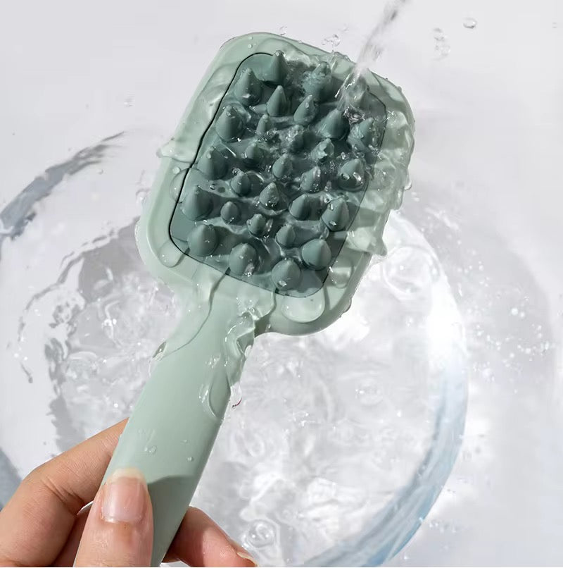Double Sided Hair Comb With Massager