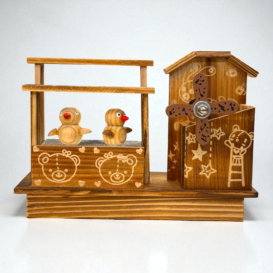 Pine Wood Decorative Dancing Dolls