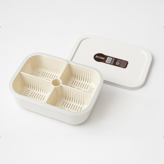 Fridge Box With Drainer