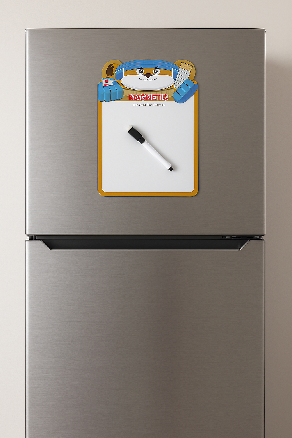 Magnetic Writing Board With Erasable Marker