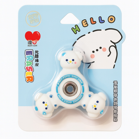 Eraser With Fidget Spinner