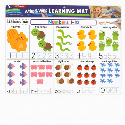 Write & Wipe Learning Mat