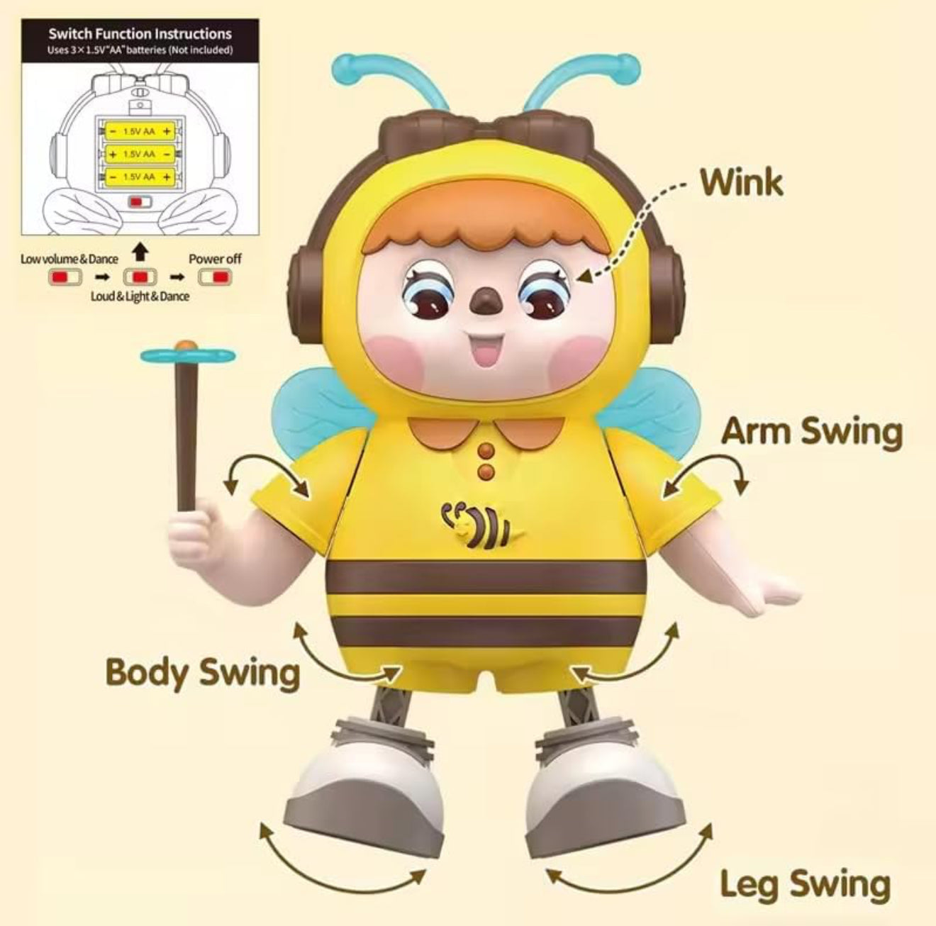 Dancing Bee Robot