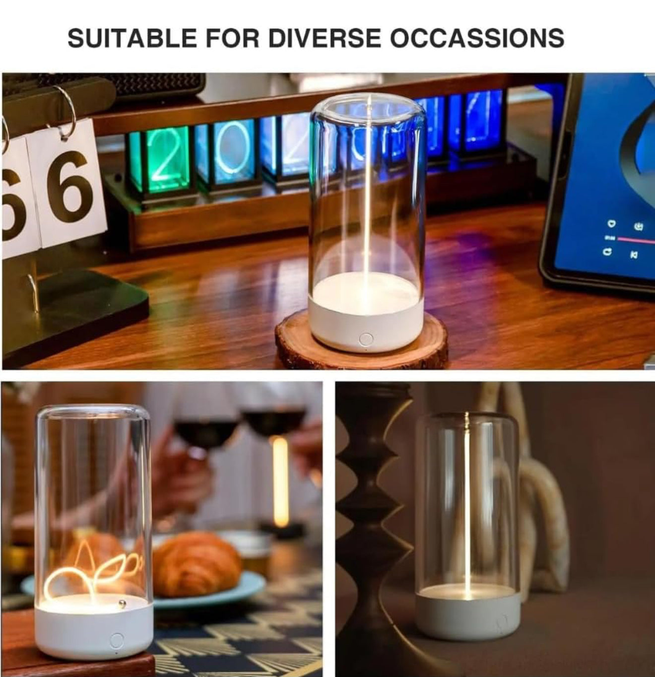 Magnetic Adsorption Led Touch Night Light
