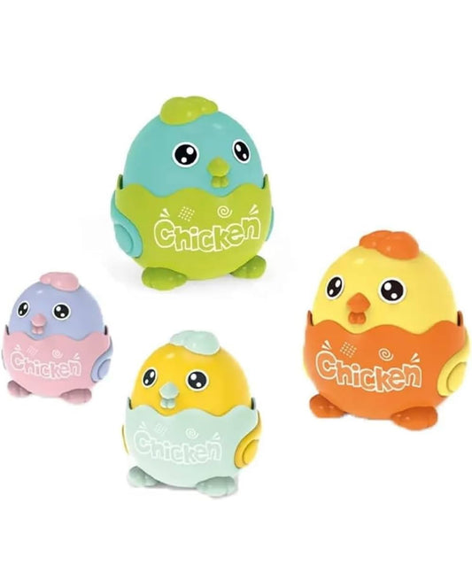 Press and Go Chicken Vehicle for Boys and Girls