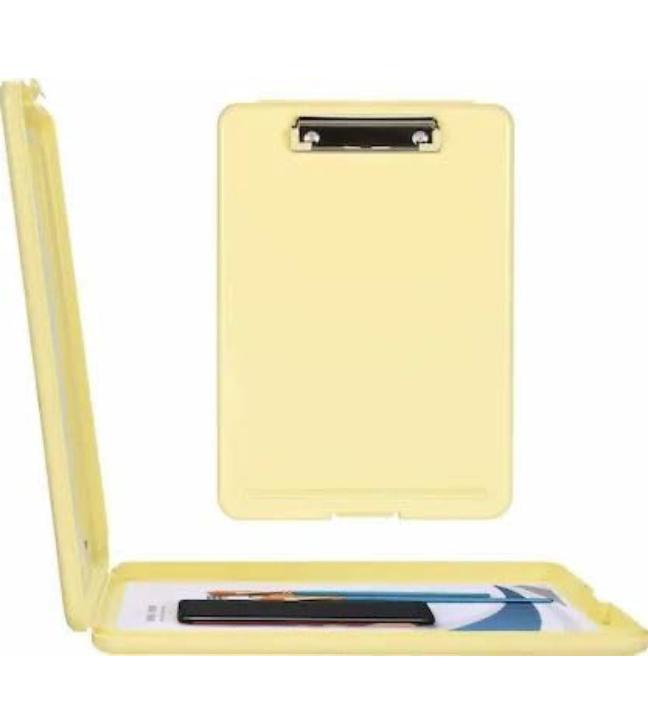 A4 Clip Pad/Clipboard with Storage Case for Paper and Document Storage