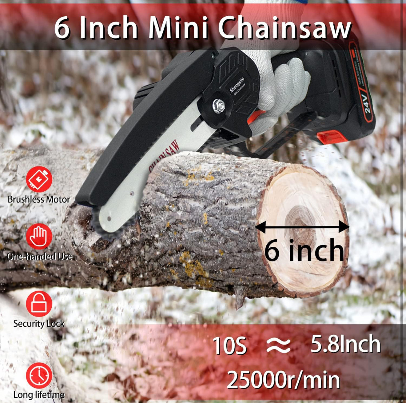 Mini Electric Chainsaw