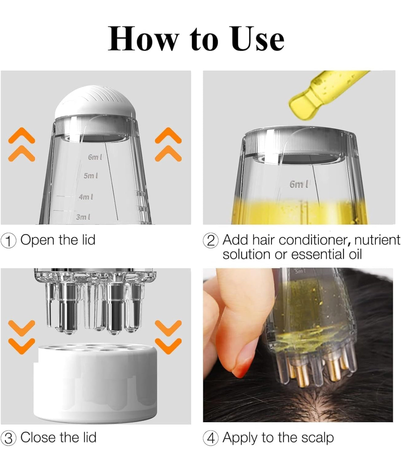 Hair Oil Applicator