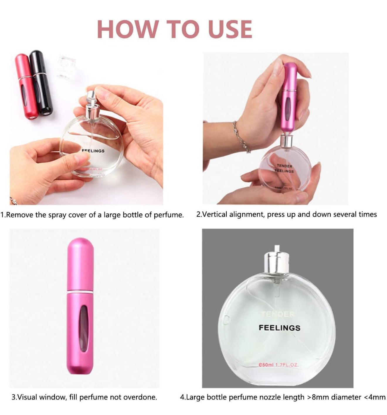 Mini perfume Refill Bottle 5ML