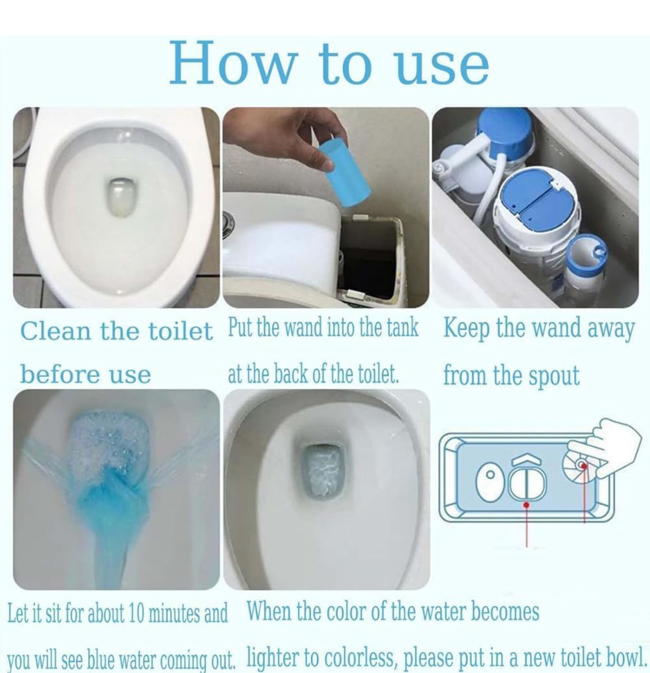 Toilet Cleaning Stick