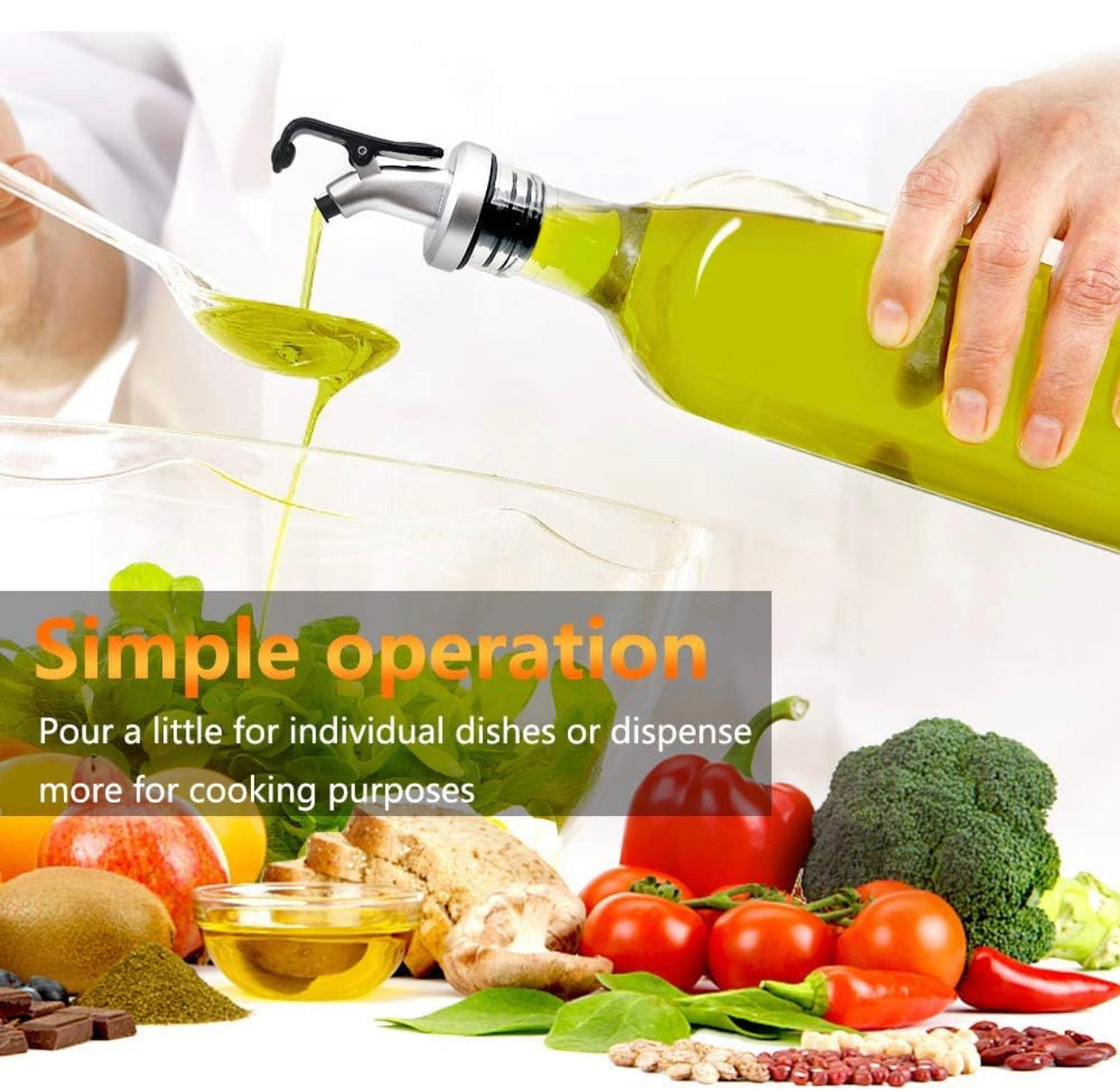 Oil Dispenser Glass 500ML
