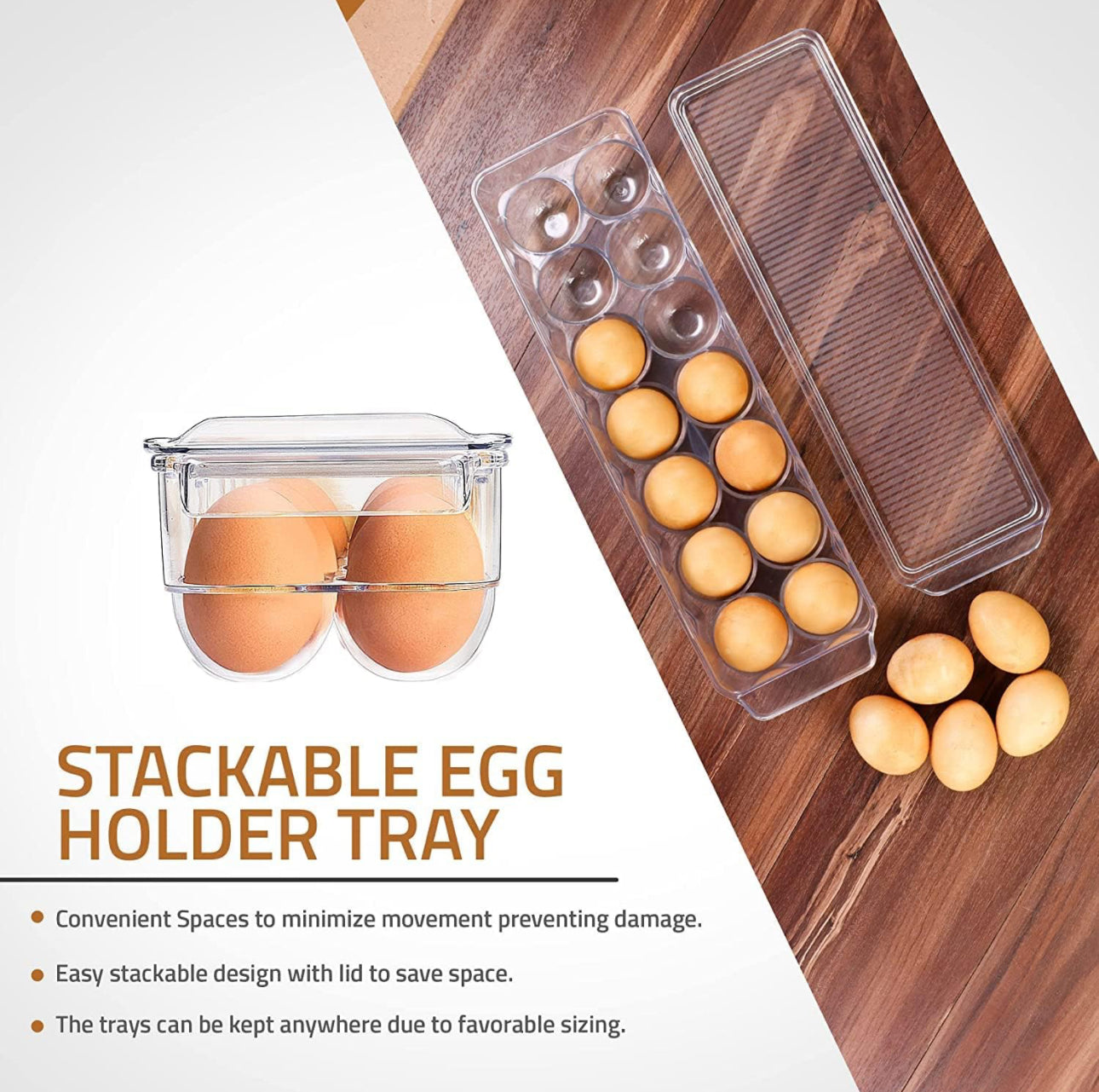 Acrylic Egg Storage Box (14 Grid)