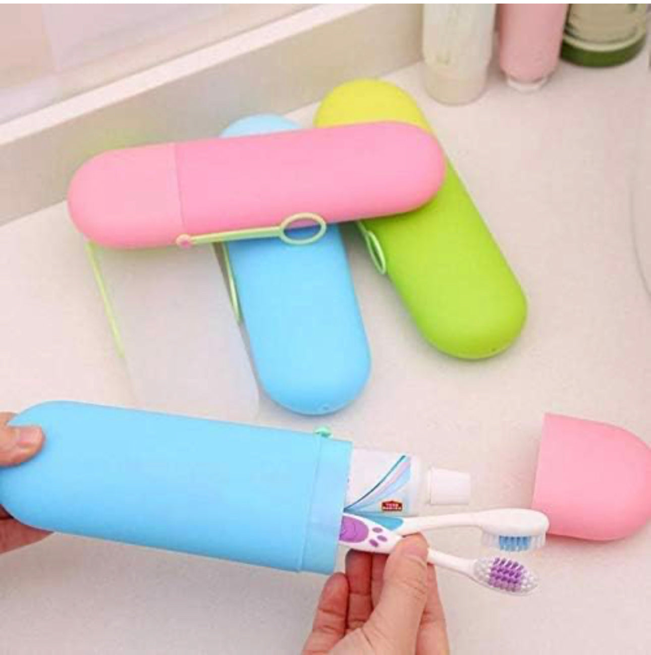 Travel Brush Holder