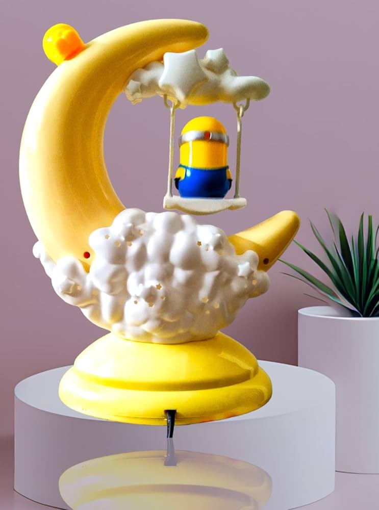 Moonlight Delight - Magical LED Table Night Lamp