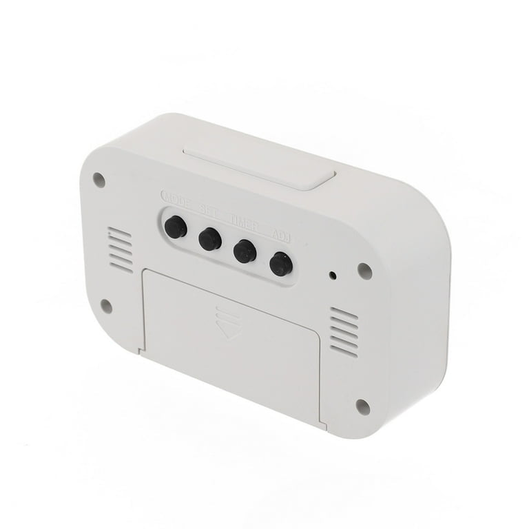 Digital Alarm Clock Date ,Temperature Display Snooze Mode