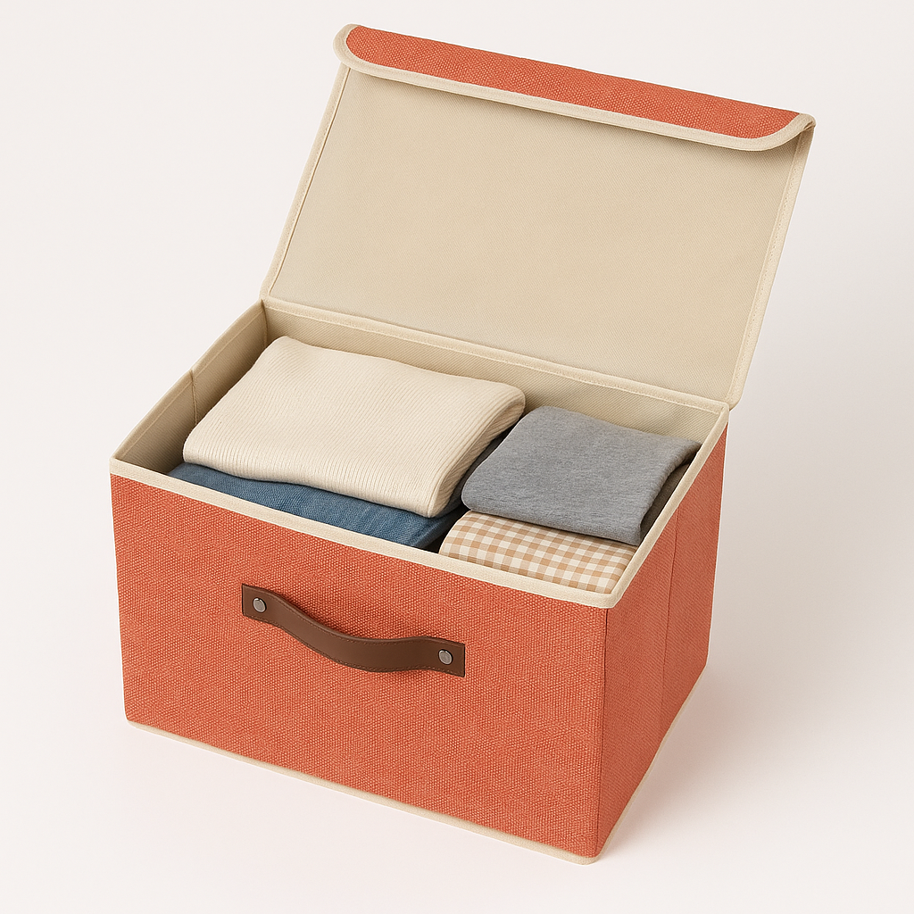 Cloth/Toy Organizer With Lid