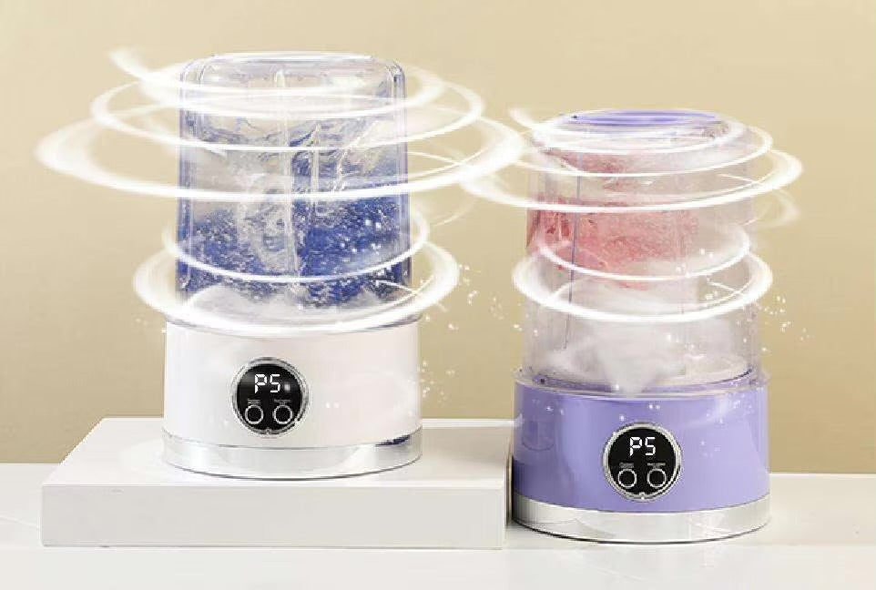Mini 1 L USB Rechargeable Washing Machine For Socks & Underwear
