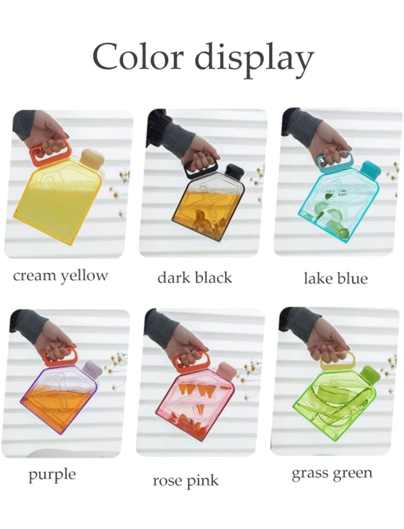 Square Water Bottle (1000ML)
