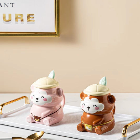 Ceramic Mug (Teddy Shape)