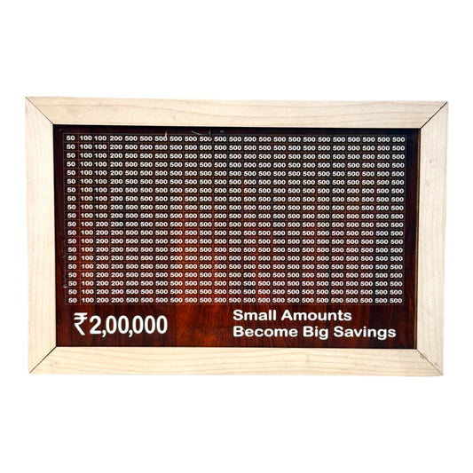 Money Savings Box 2 Lakhs With Customized Photo