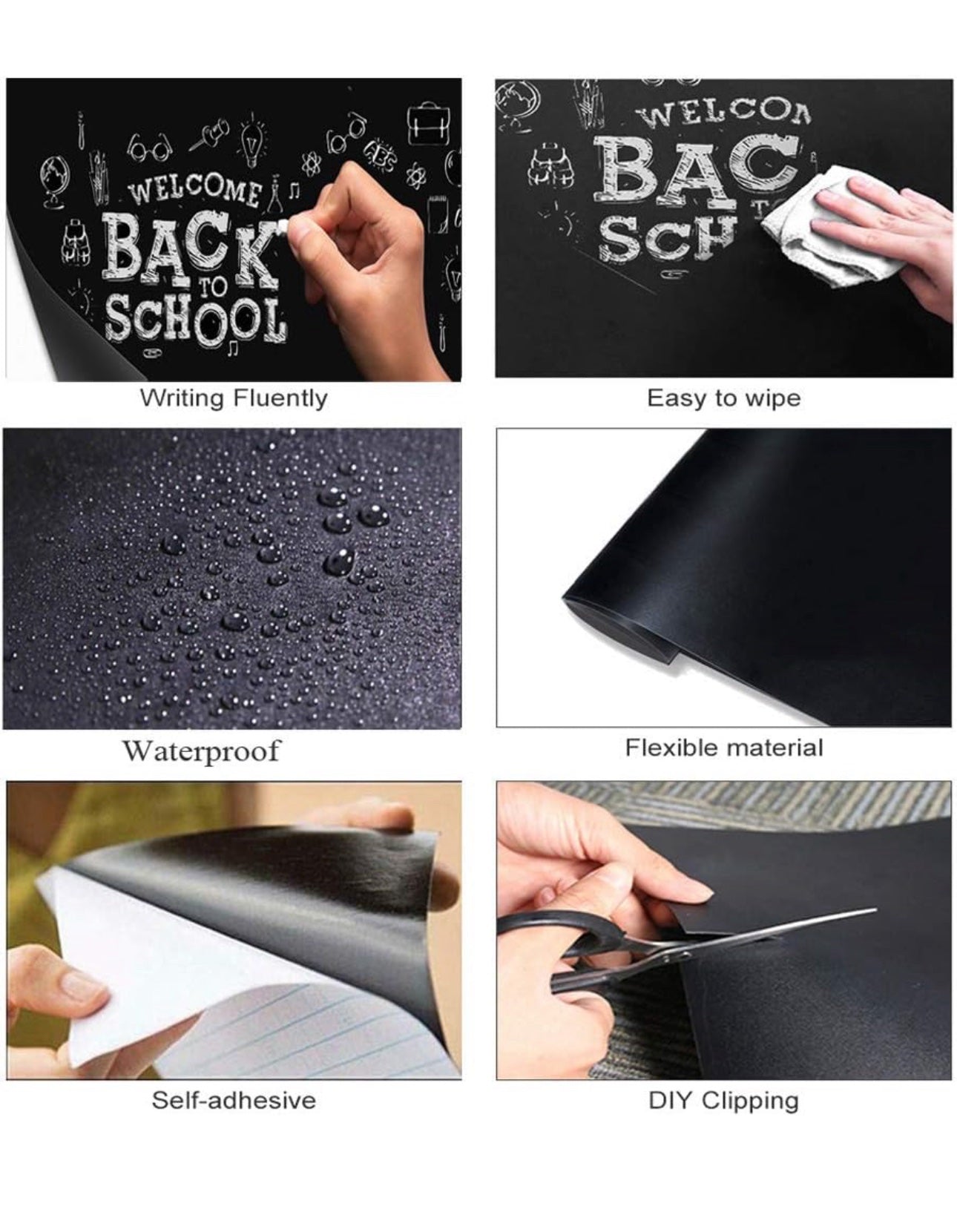 Black Board Sticker