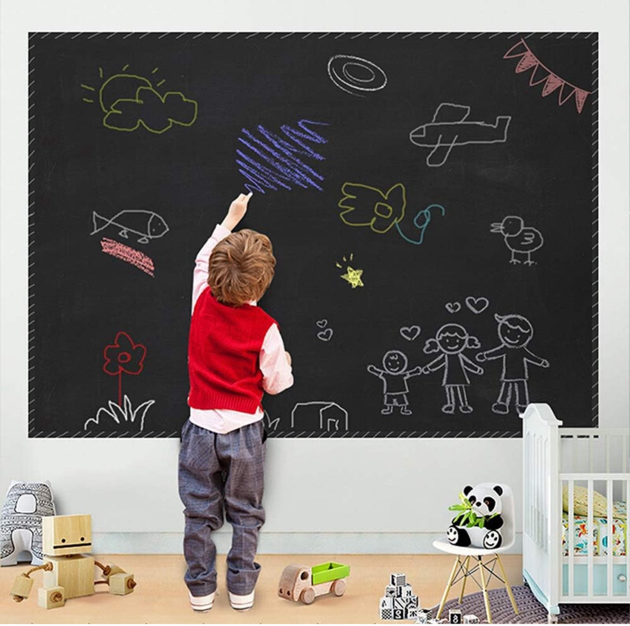 Black Board Sticker