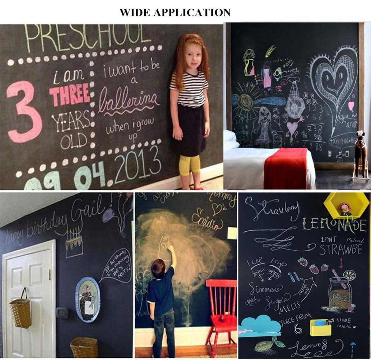 Black Board Sticker