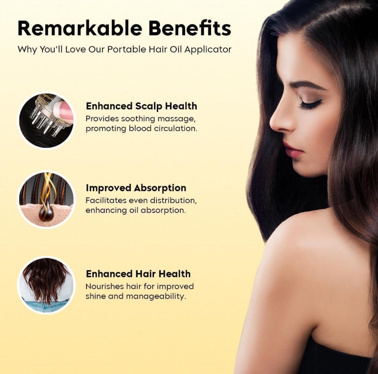 Hair Oil Applicator