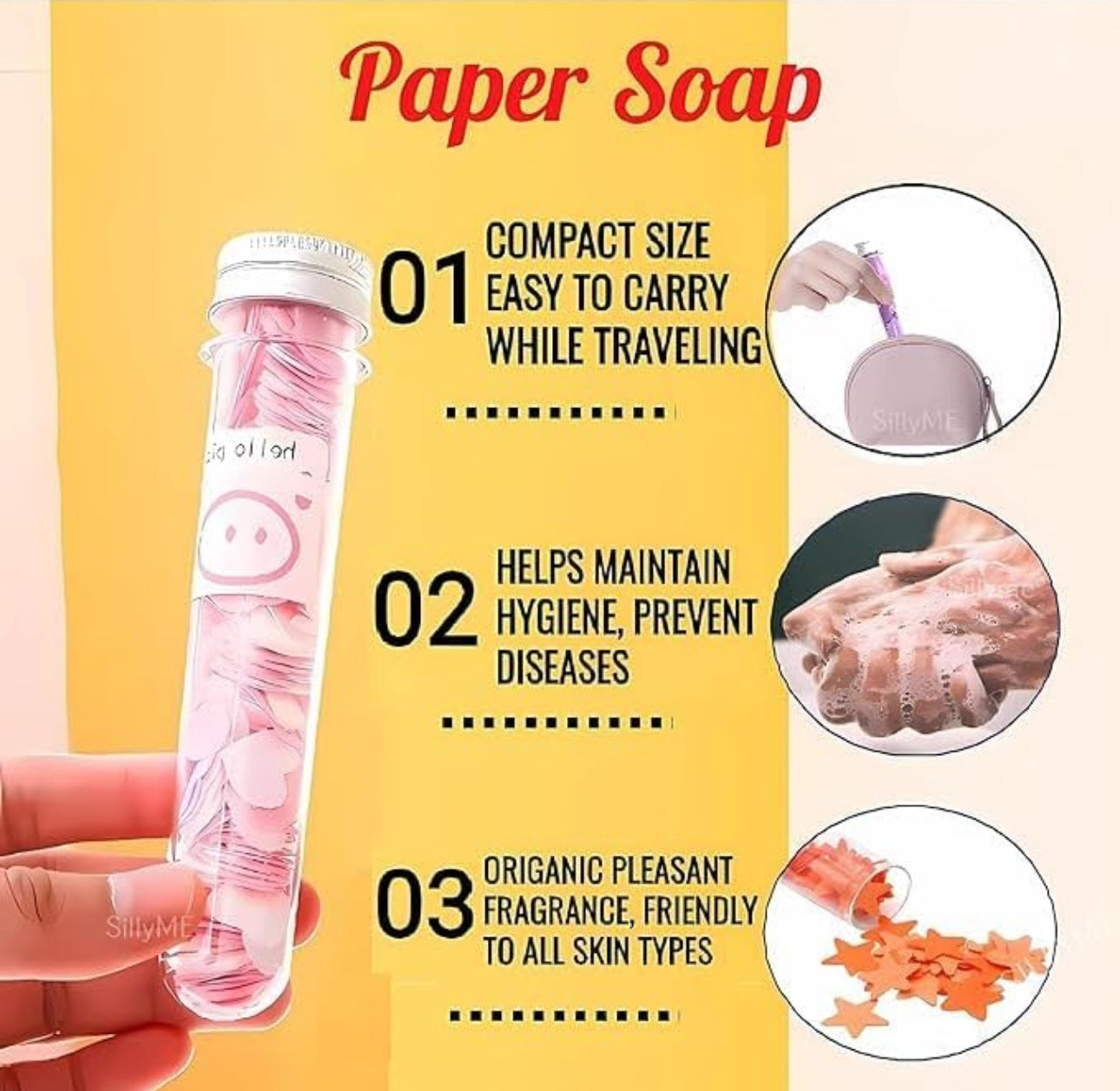 Travel Paper Soap