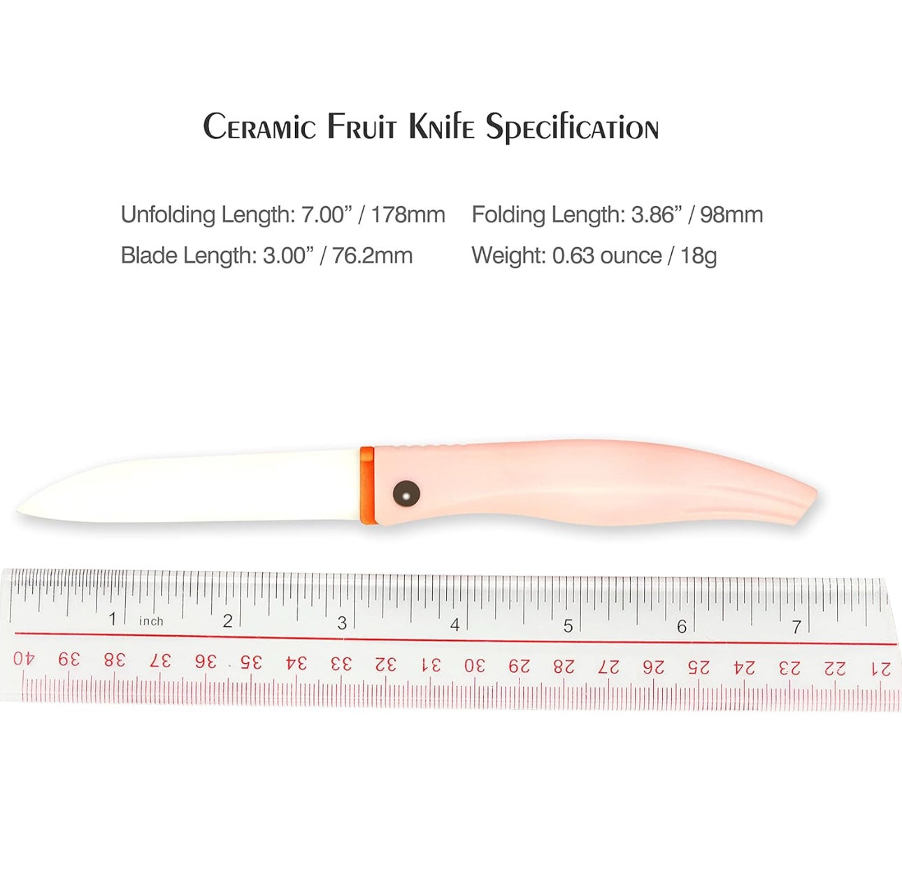 Ceramic Folding Knife