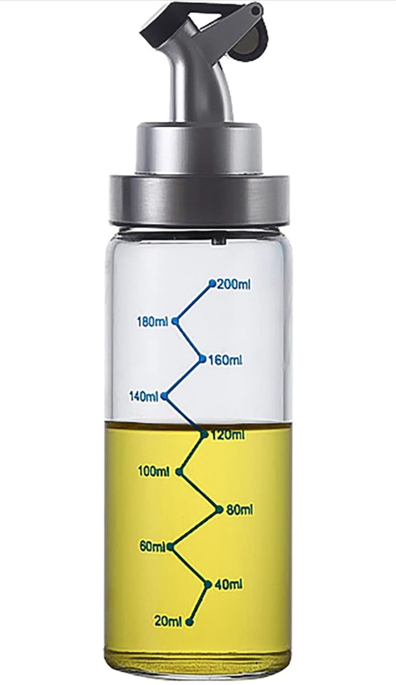 Glass Bottle Oil Dispenser (200 ML)