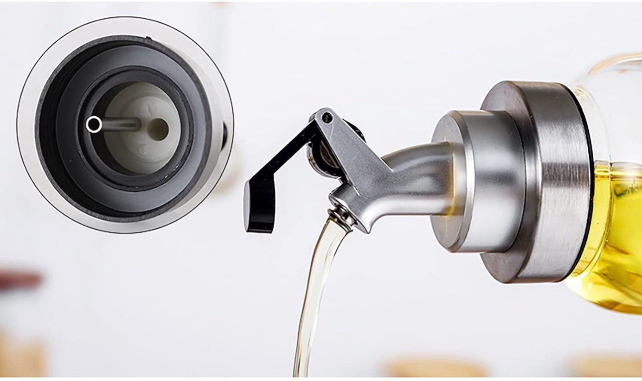 Glass Bottle Oil Dispenser (200 ML)